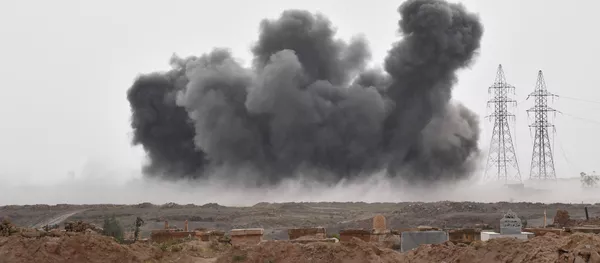 Un ataque de las Fuerzas Aeroespaciales de Rusia contra las posiciones de Daesh en Siria (archivo) Un ataque de las Fuerzas Aeroespaciales de Rusia contra las posiciones de Daesh en Siria (archivo) - Sputnik Mundo