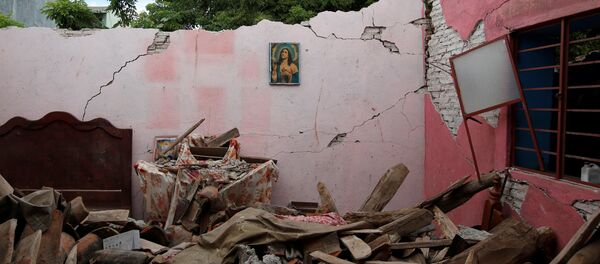 Las consecuencias del terremoto en México Las consecuencias del terremoto en México - Sputnik Mundo