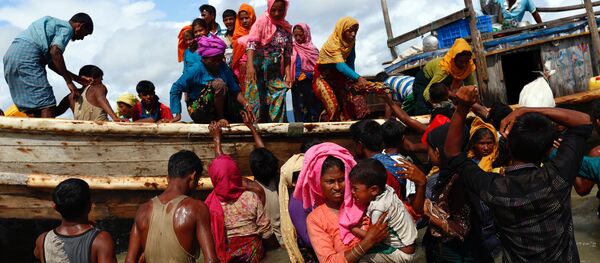 Refugiados rohinyás - Sputnik Mundo