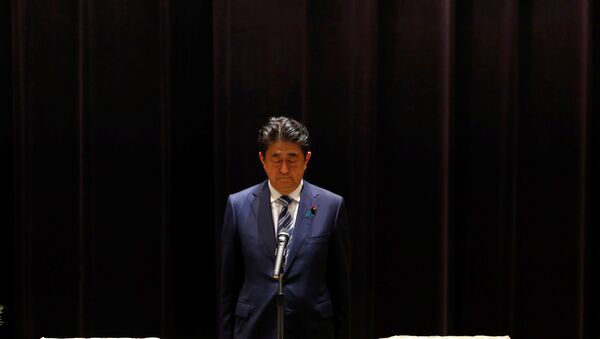 Shinzo Abe, primer ministro de Japón - Sputnik Mundo