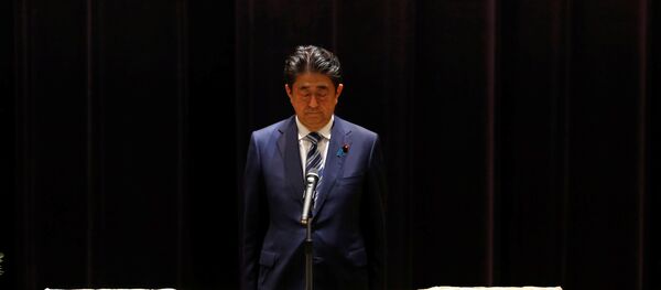 Shinzo Abe, ex primer ministro de Japón - Sputnik Mundo