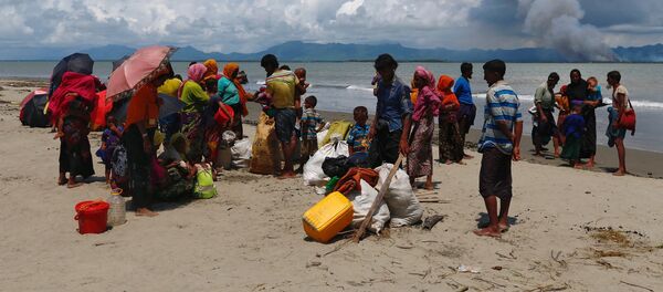 Los refugiados rohinyás - Sputnik Mundo