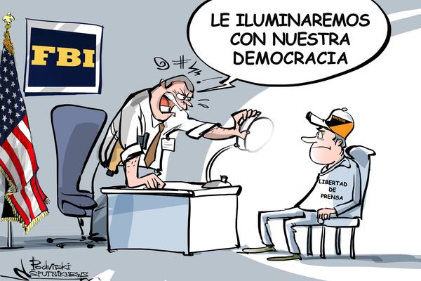 EEUU se dedica a impartir clases de libertad de prensa - Sputnik Mundo