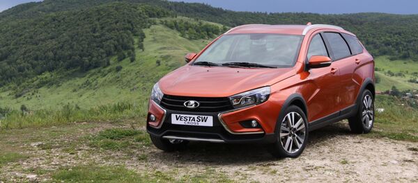 Lada Vesta SW, automóvil de la empresa rusa AvtoVAZ - Sputnik Mundo