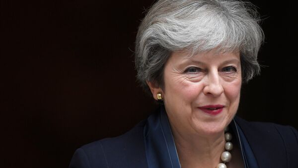 Theresa May, primera ministra del Reino Unido - Sputnik Mundo