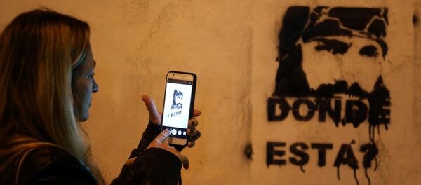 Retrato de Santiago Maldonado - Sputnik Mundo