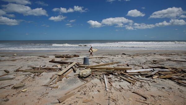 Consecuencias del huracán Irma en Florida, EEUU - Sputnik Mundo
