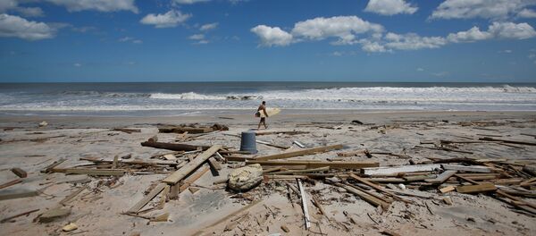 Consecuencias del huracán Irma en Florida, EEUU - Sputnik Mundo