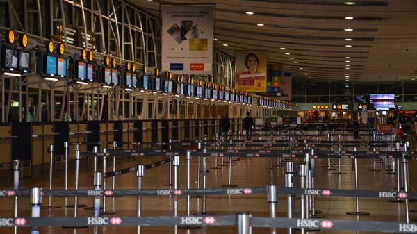 Aeropuerto en Santiago de Chile (archivo) - Sputnik Mundo