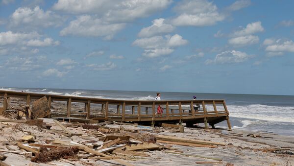 Consecuencias del huracán Irma en Florida, EEUU - Sputnik Mundo