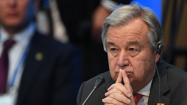 Antonio Guterres, secretario general de la ONU - Sputnik Mundo