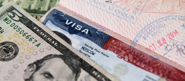 Visa de EEUU (imagen referencial) - Sputnik Mundo