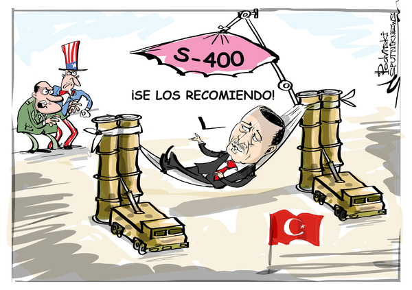 Turquía saca a EEUU de sus casillas con los S-400 Turquía saca a EEUU de sus casillas con los S-400 - Sputnik Mundo