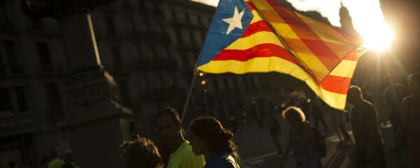 Estelada, bandera separatista de Cataluña - Sputnik Mundo