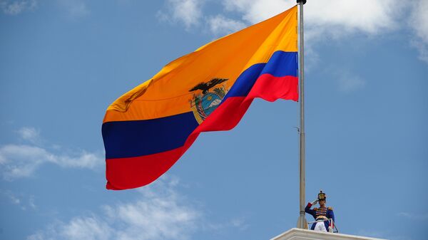 Bandera de Ecuador  - Sputnik Mundo