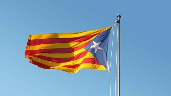 Estelada, bandera independentista de Cataluña - Sputnik Mundo