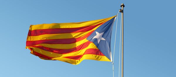Bandera independentista de Cataluña - Sputnik Mundo