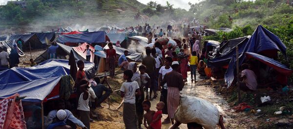 Refugiados rohinyás en Bangladés - Sputnik Mundo