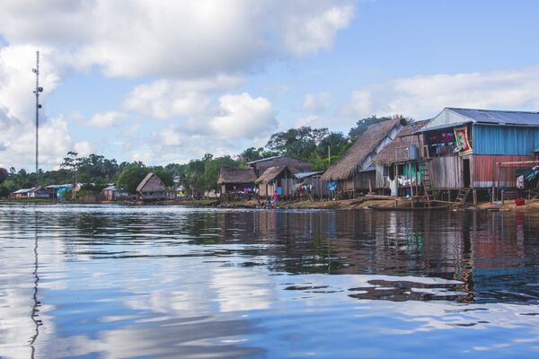 Comunidad de Cuninico vista desde el río Marañon - Sputnik Mundo