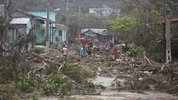 Consecuencias del huracán Irma en Cuba Consecuencias del huracán Irma en Cuba - Sputnik Mundo