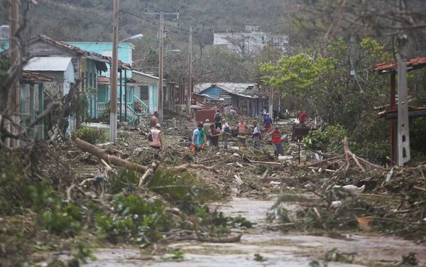 Consecuencias del huracán Irma en Cuba - Sputnik Mundo