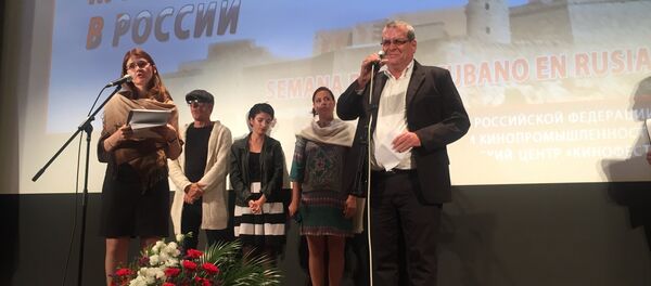 Inauguración de la semana de cine cubano en Rusia - Sputnik Mundo