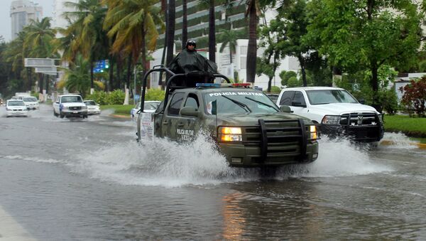 Situación en México ante la llegada de la tormenta Max - Sputnik Mundo