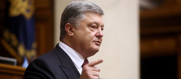 El presidente de Ucrania Petró Poroshenko - Sputnik Mundo