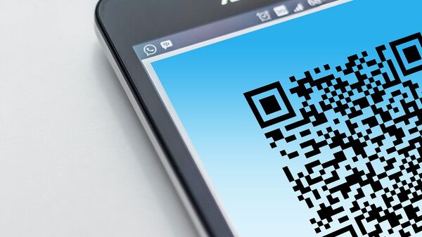 Código QR (imagen referencial) - Sputnik Mundo