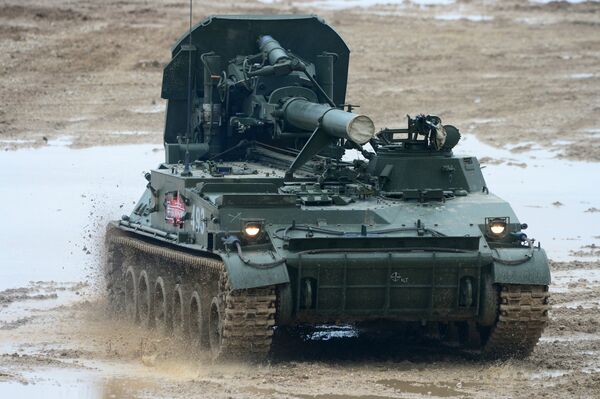 Lanzaminas 2S4 Tiulpan Lanzaminas 2S4 Tiulpan - Sputnik Mundo