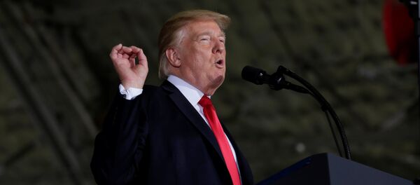 Donald Trump, presidente de EEUU (archivo) - Sputnik Mundo