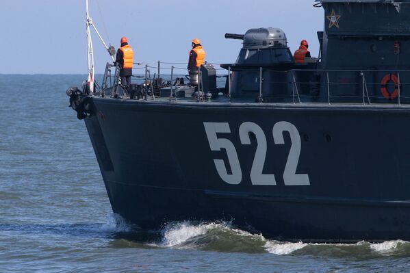 La gloria de la Flota del Báltico, plasmada en las maniobras Zapad 2017 - Sputnik Mundo