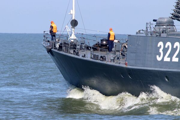 La gloria de la Flota del Báltico, plasmada en las maniobras Zapad 2017 - Sputnik Mundo