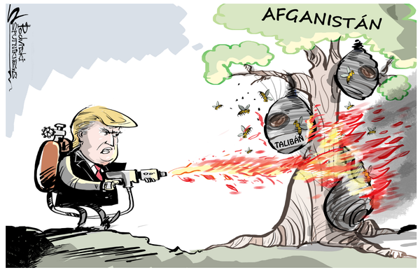 Trump lleva más violencia a Afganistán  - Sputnik Mundo