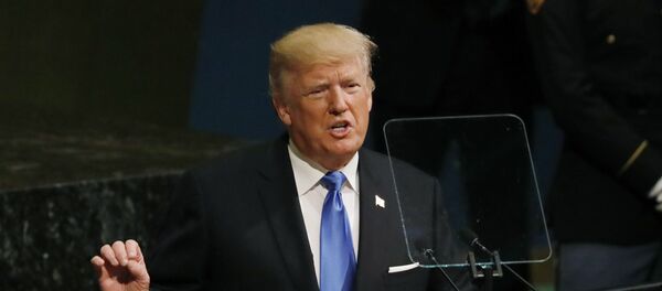 Donald Trump, presidente de EEUU - Sputnik Mundo