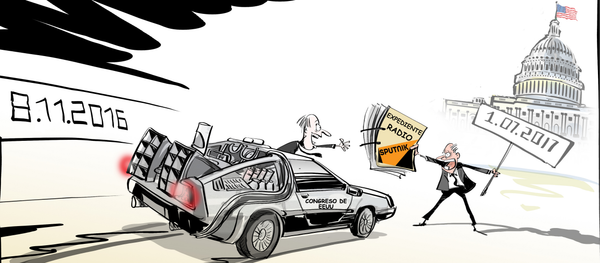 'Regreso al futuro': EEUU hace a Sputnik viajar en el tiempo - Sputnik Mundo