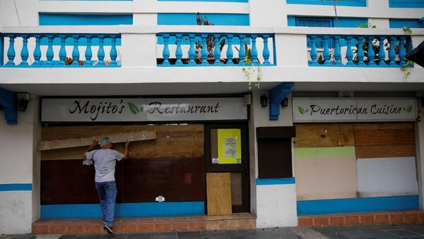 Puerto Rico se prepara para la llegada del huracán María Puerto Rico se prepara para la llegada del huracán María - Sputnik Mundo