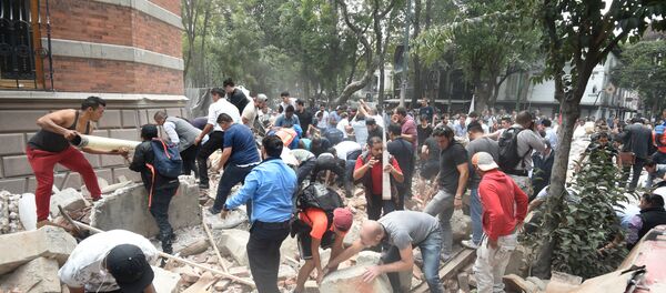 Terremoto en México - Sputnik Mundo