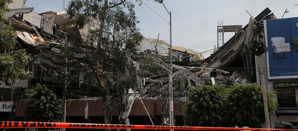 Las consecuencias del terremoto en México - Sputnik Mundo