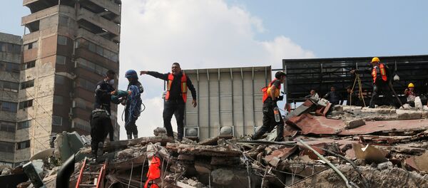 Las consecuencias del terremoto en México Las consecuencias del terremoto en México - Sputnik Mundo