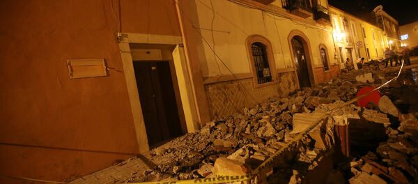 Las consecuencias del terremoto en México - Sputnik Mundo