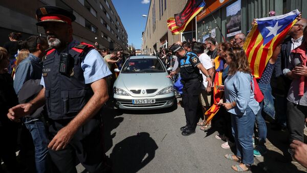 Situación en Cataluña - Sputnik Mundo