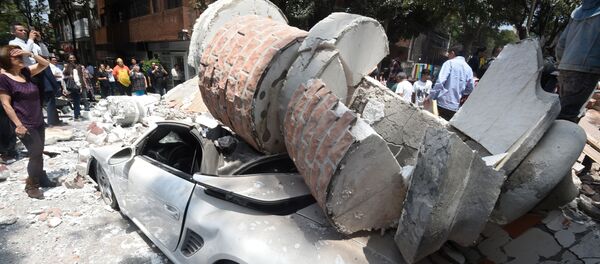 Espanto y dolor: un sismo violento y desastroso sacude México Espanto y dolor: un sismo violento y desastroso sacude México - Sputnik Mundo