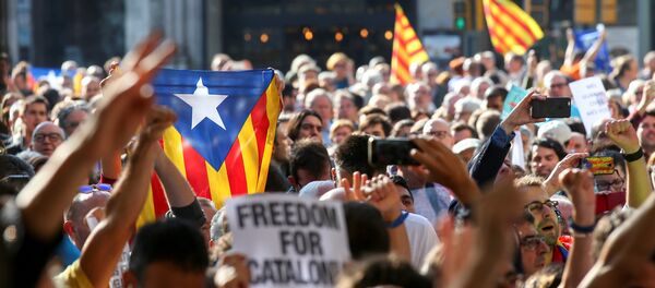 Protestas en Cataluña - Sputnik Mundo