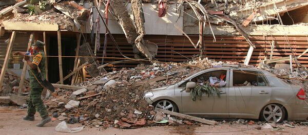 Consecuencias del terremoto en México Consecuencias del terremoto en México - Sputnik Mundo