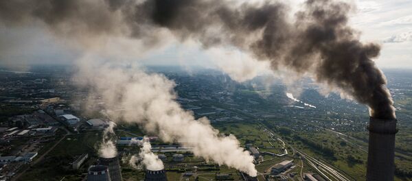 Planta eléctrica en la ciudad de Omsk, Rusia - Sputnik Mundo