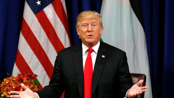 Donald Trump, presidente de EEUU - Sputnik Mundo