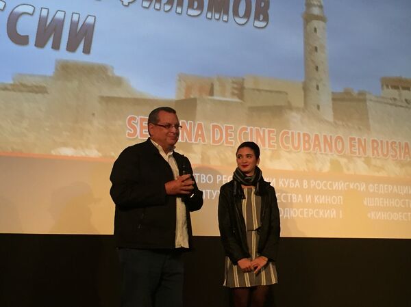Gabriela Ramos en la Semana del cine cubano en Moscú - Sputnik Mundo