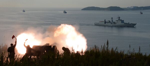 El ejercicio ruso-chino Cooperación Naval 2017 - Sputnik Mundo