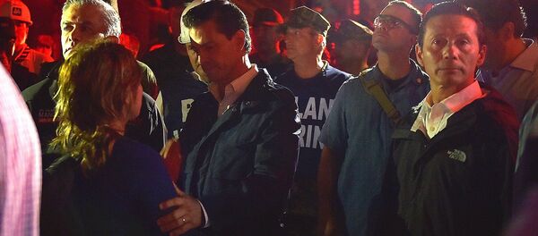 Enrique Peña Nieto, presidente de México, visita los lugares afectados por el terremoto - Sputnik Mundo